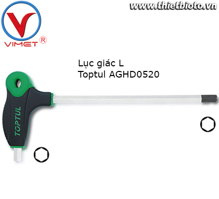 Lục giác chữ L Toptul AGHD0520