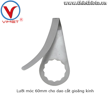Lưỡi móc 60mm cho dao cắt gioăng kính LCK02060