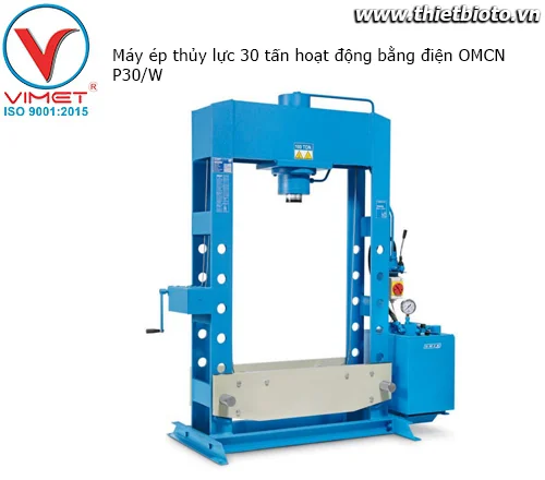 Máy ép thủy lực 30 tấn hoạt động bằng điện OMCN P30/W