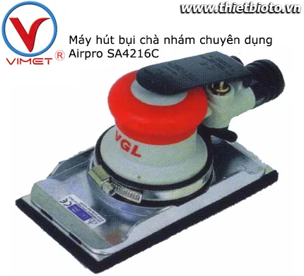 Máy chà nhám hút bụi Airpro SA4216C