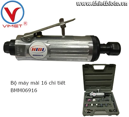 Bộ dụng cụ máy mài 1/4" 16 chi tiết BMM06916