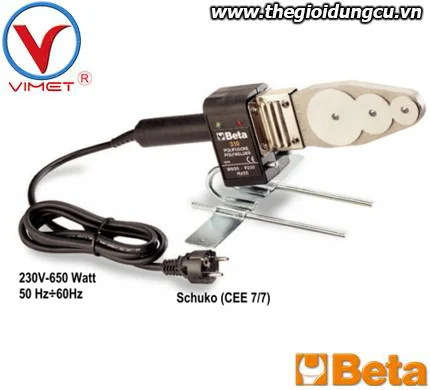 Mỏ hàn ống nhựa poly Beta 310 /1