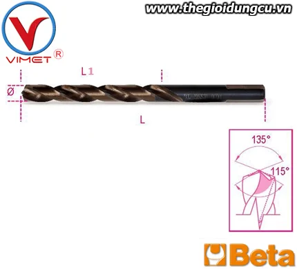 Mũi khoan Beta 416 1,00