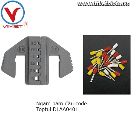 Ngàm bấm đầu code Toptul DLAA0401