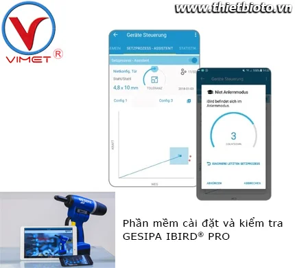 Phần mềm cài đặt và kiểm tra IBIRD® PRO