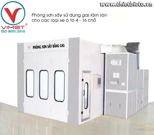 Phòng sơn sấy sử dụng gas PSG40206
