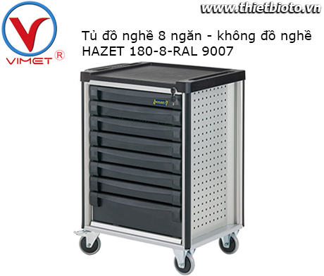 Tủ đựng dụng cụ 8 ngăn Hazet 180-8-RAL 9007