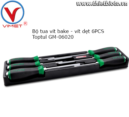 Bộ tua vít 6 chi tiết Toptul GM-0602