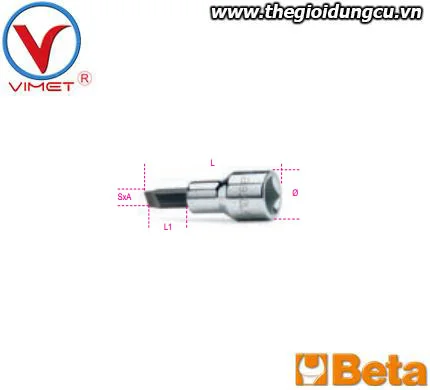 Tuýp đầu vít dẹt Beta 920 LP1X5,5