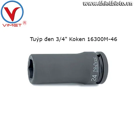 Tuýp đen 3/4" Koken 16300M-46