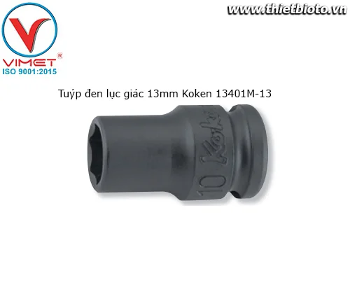 Tuýp đen lục giác 13mm Koken 13401M-13