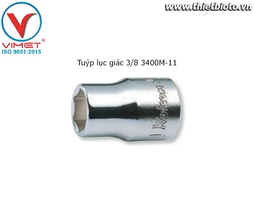 Tuýp lục giác 3/8 3400M-11
