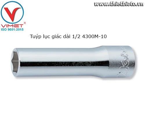 Tuýp lục giác dài 1/2 4300M-10