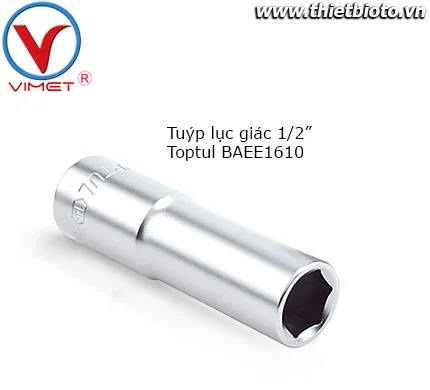 Tuýp lục giác dài 1/2" Toptul BAEE1610