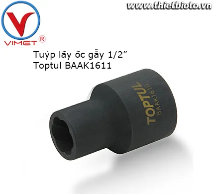 Tuýp mở ốc gãy 1/2" Toptul BAAK1611