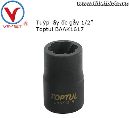 Tuýp mở ốc gãy 1/2" Toptul BAAK1617