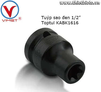 Tuýp sao đen 1/2" Toptul KABK1616