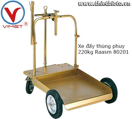Xe đẩy cho bình chứa 220kg Raasm 80201